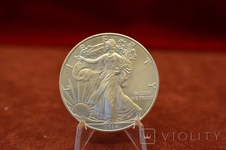 1 доллар (шагающая свобода)