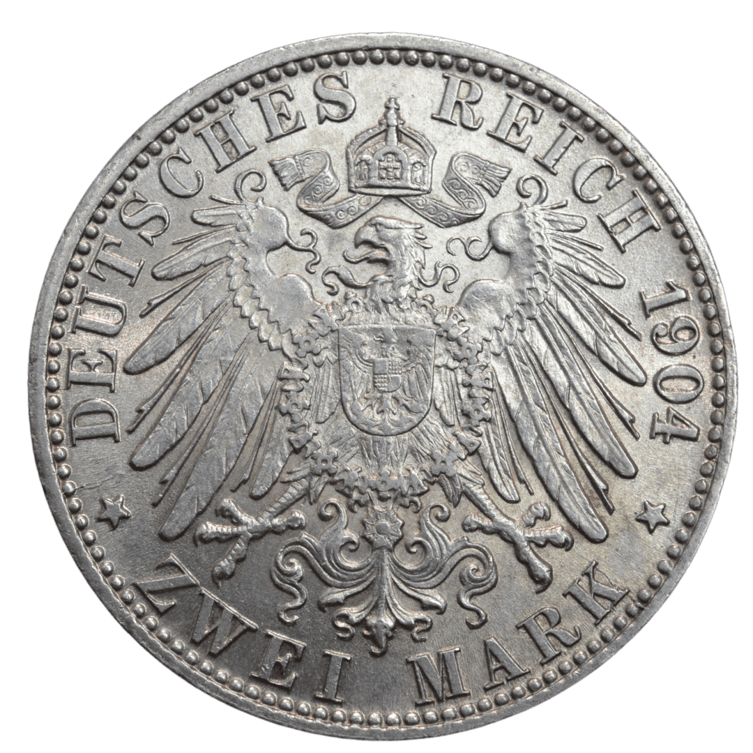2 марки Бремен 1904 Німеччина — фото 2