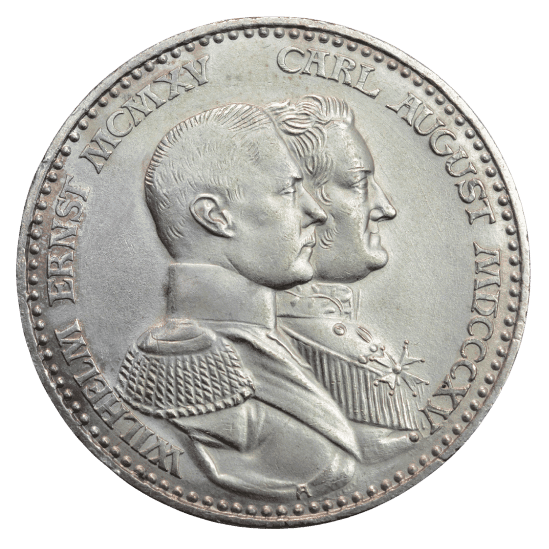 3 марки, Саксен-Веймар-Айзенах (генерали), 1915 
Тираж 50000!