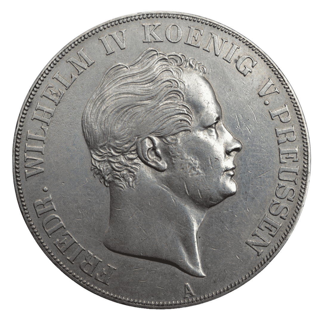2 талери Фрідріх Вільгельм IV 1854 Пруссія