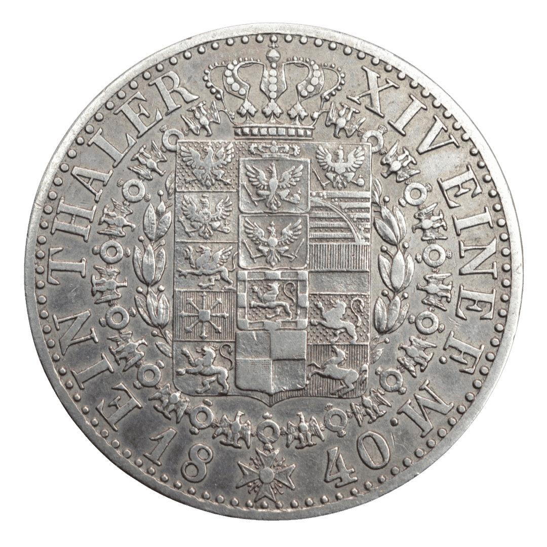 1 талер Пруссія 1840 Німеччина — фото 2