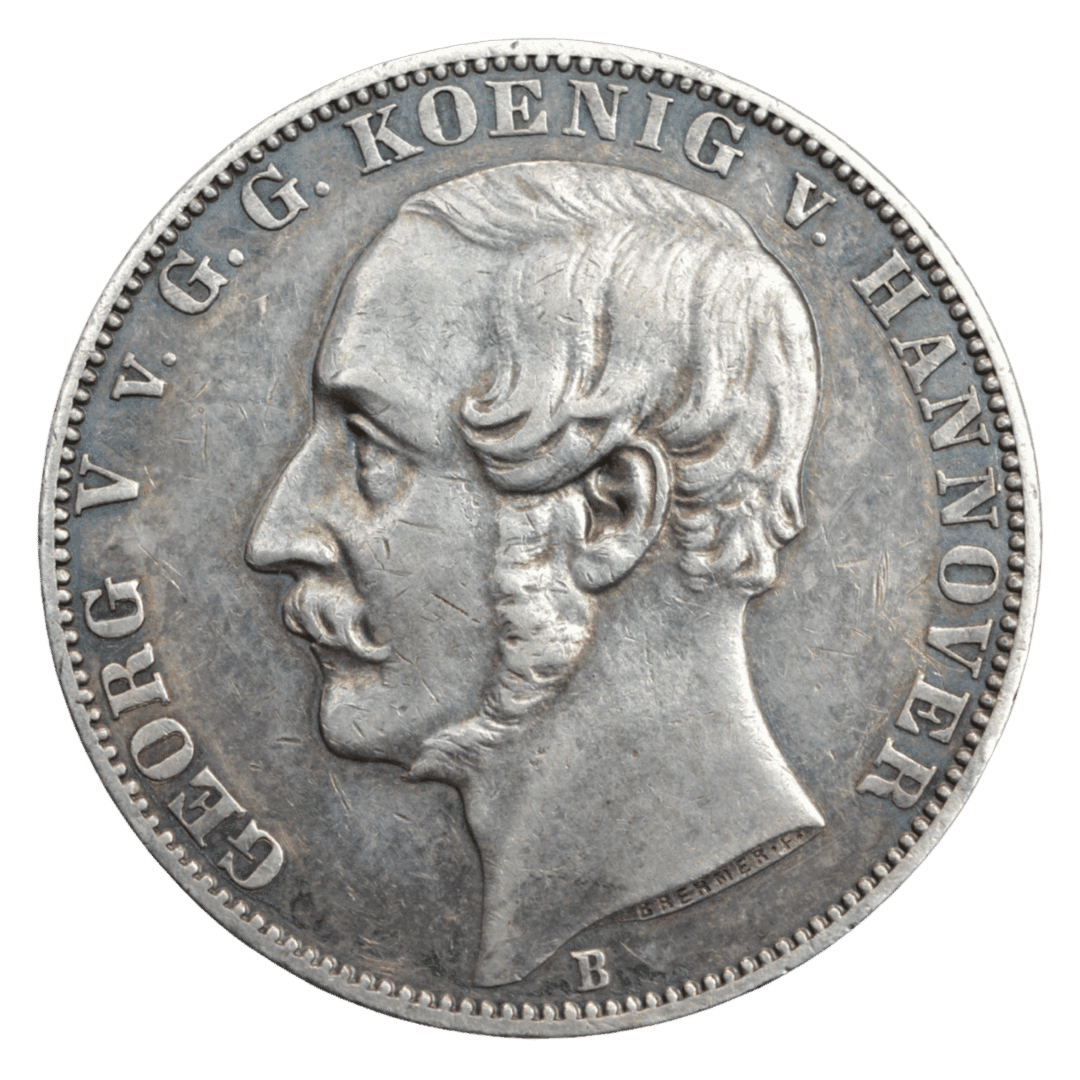1 талер Памятний Ватерлоо 1865 Ганновер