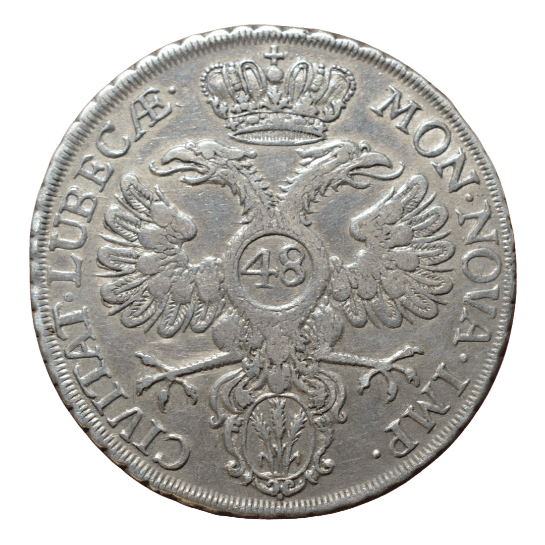 48 шиллингов Любек 1752 Любек