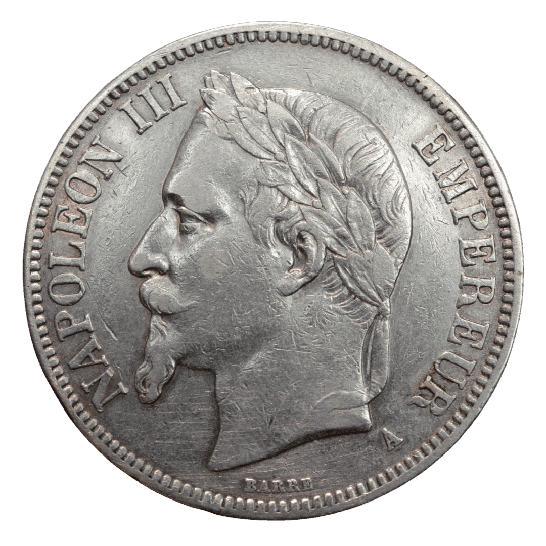 5 франків Наполеон III 1867 Франція