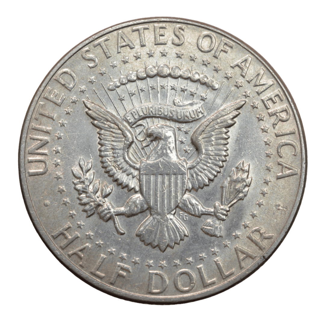 ½ долара Kennedy Half Dollar 1964 США — фото 2