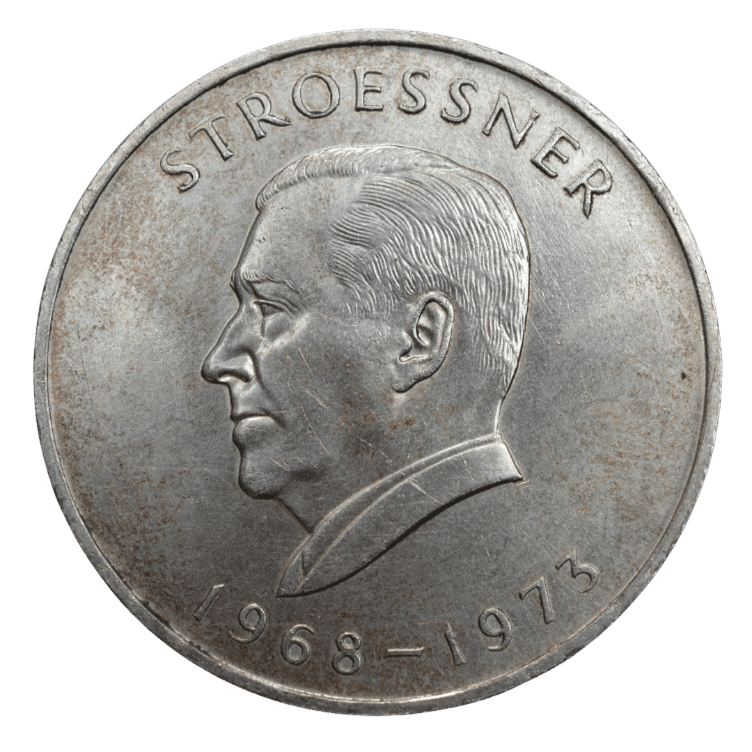 300 гуарани Парагвай 1968-1973