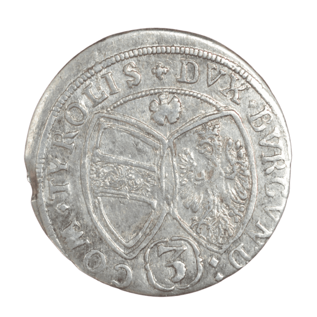 3 крейцера Фердинанд Карл 1662 Австрія