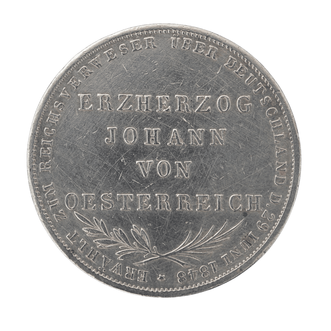 1 талер Архікнязь Йоганн Австрійський 1859 Німеччина — фото 2