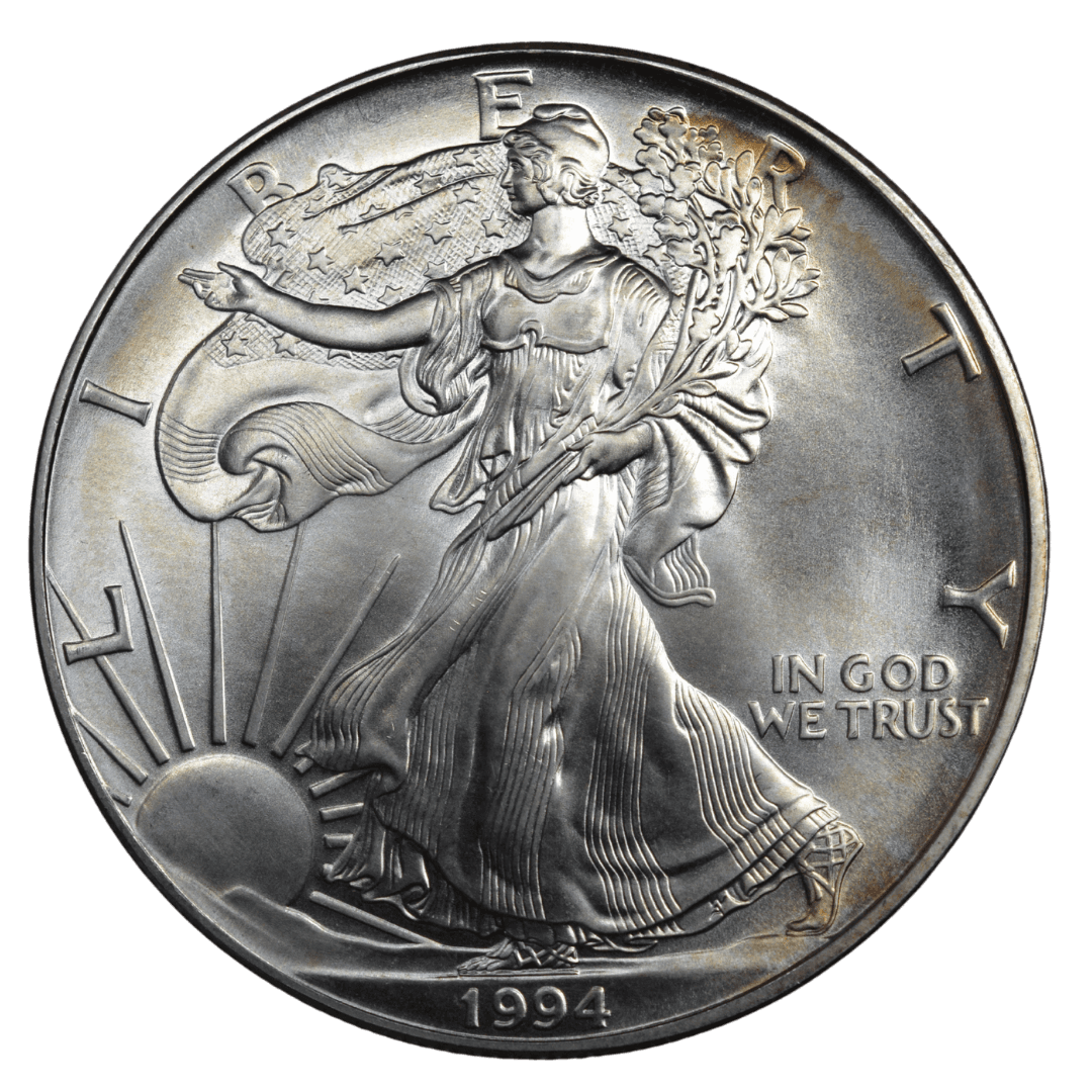 1 доллар American Silver Eagle 1994 США — фото 2
