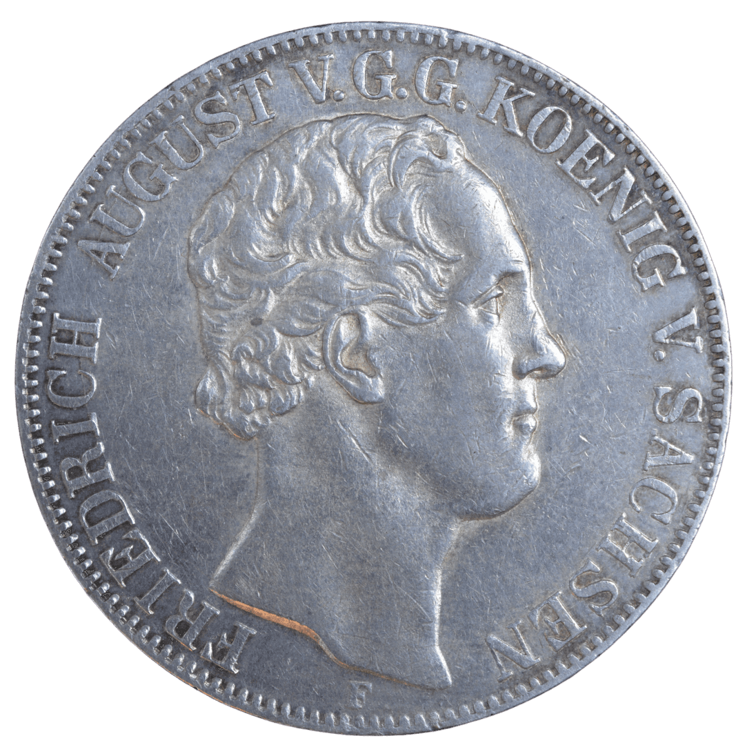 2 талера Vereinsthaler 1855 Саксонія