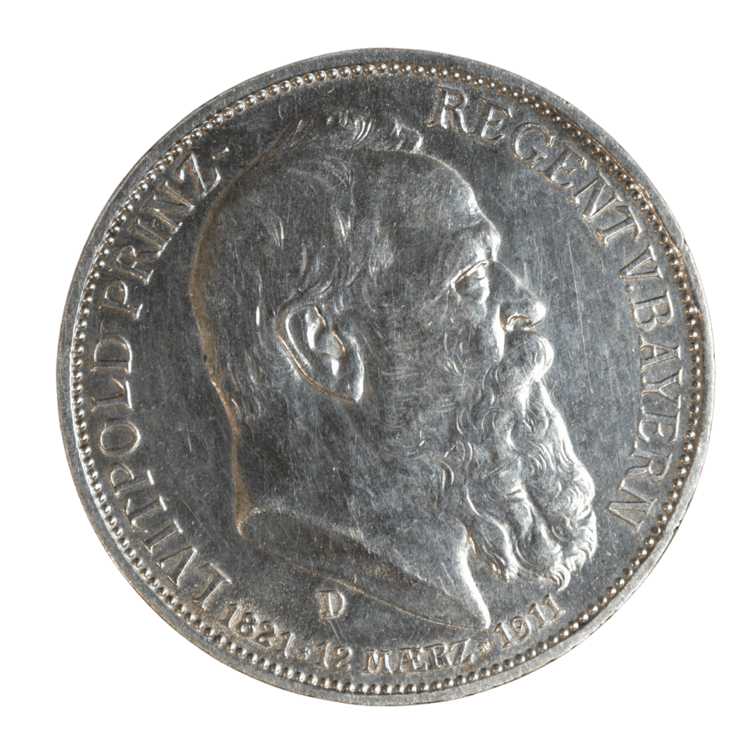 3 марки пам’ятна монета 1911 Баварія