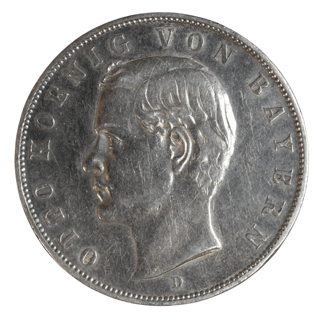 3 марки Срібна монета 1908 Німеччина — фото 2