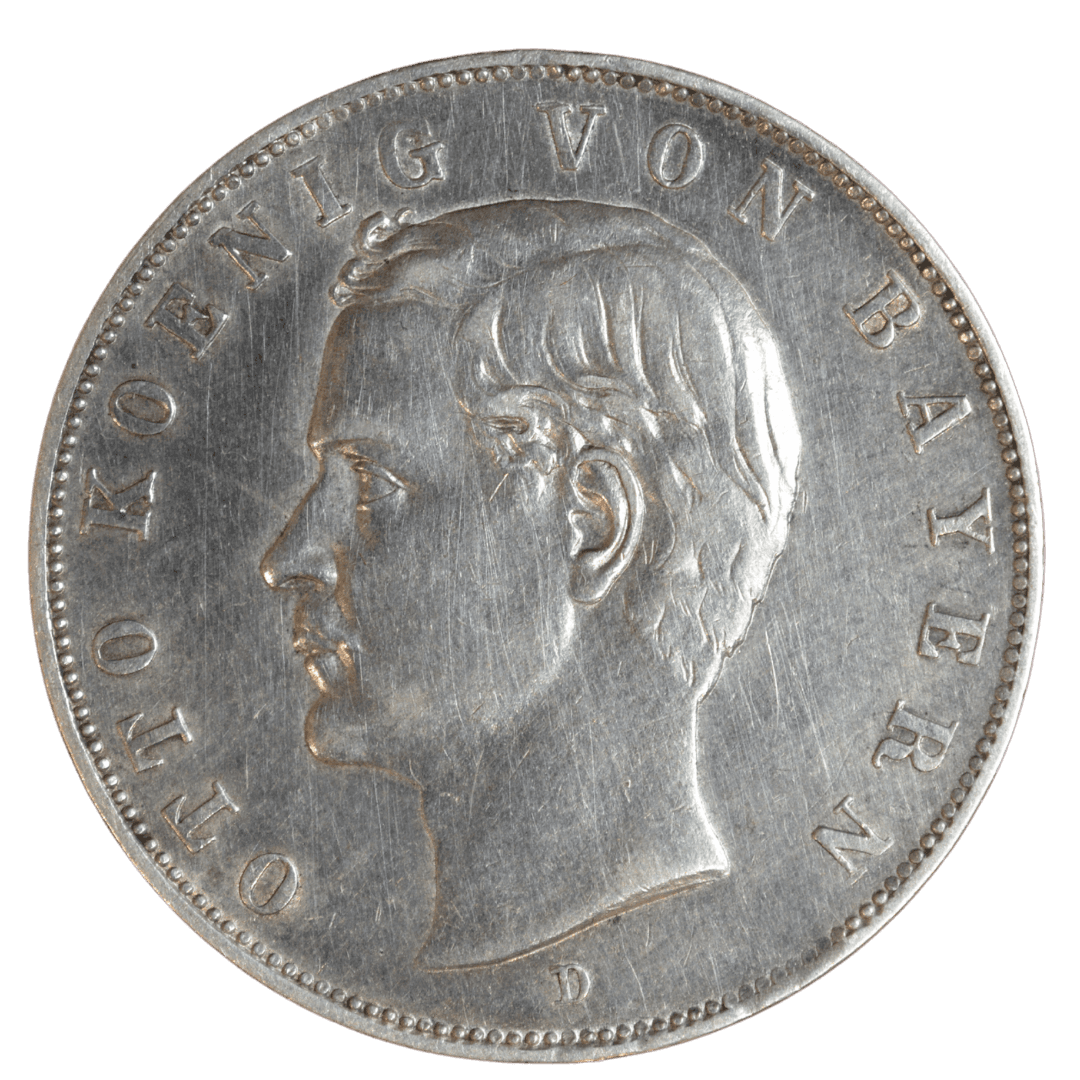 3 марки Срібна монета 1908 Німецька імперія — фото 2