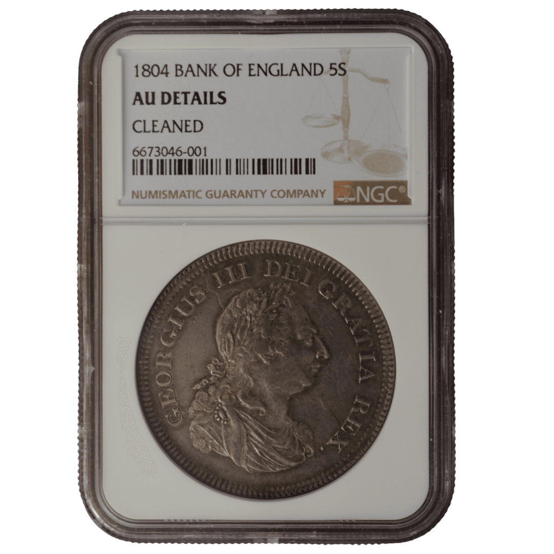 5 шилінгів Bank of England Dollar 1804 Велика Британія — фото 2