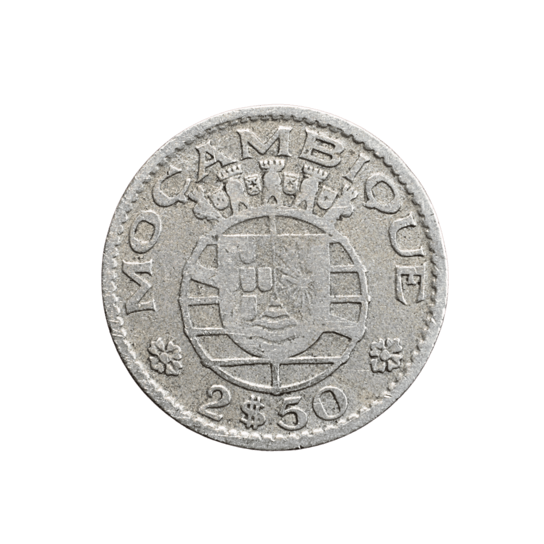 2,50 ескудо Мозамбик 1956 Португалія