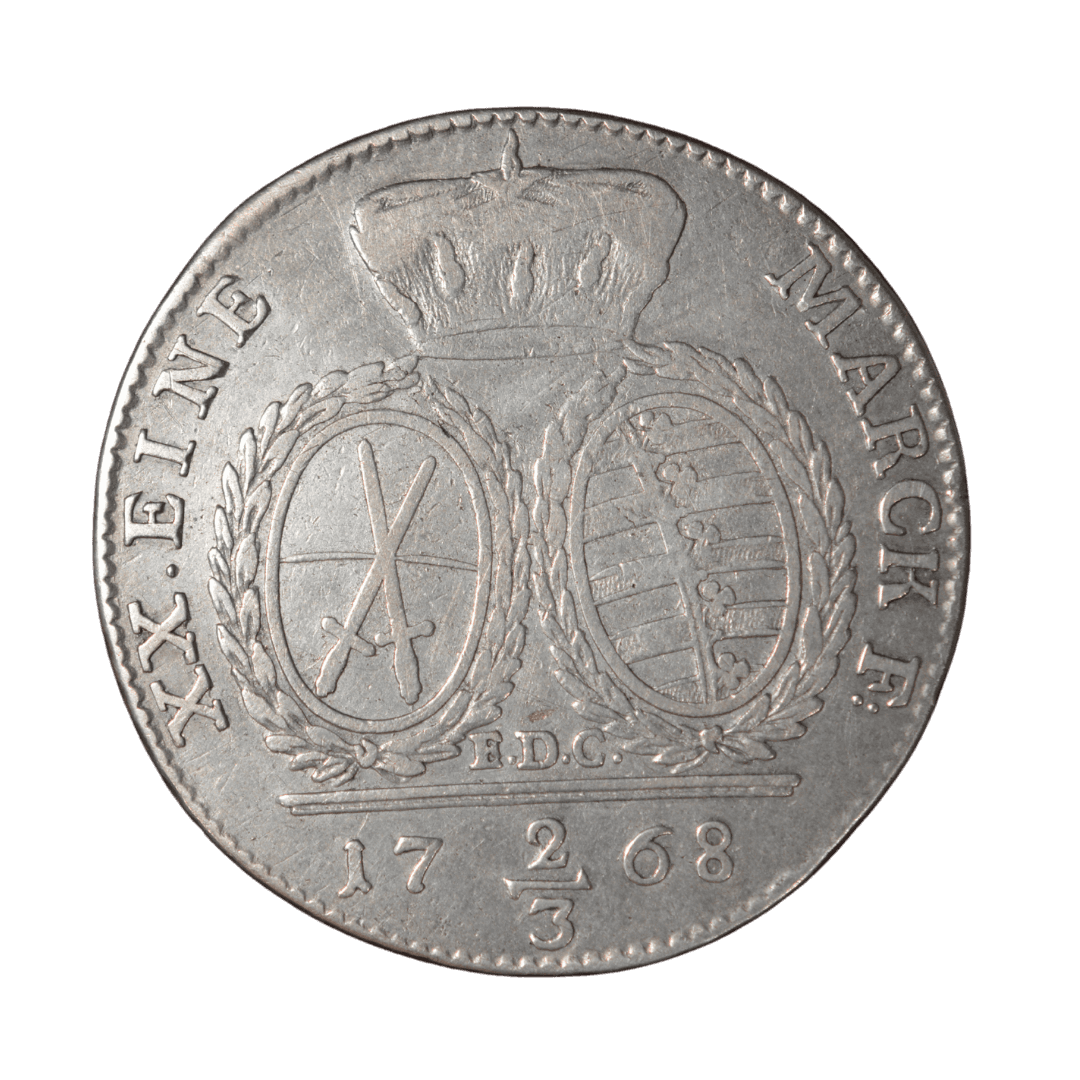 ⅔ Талера 1768 Саксонія
