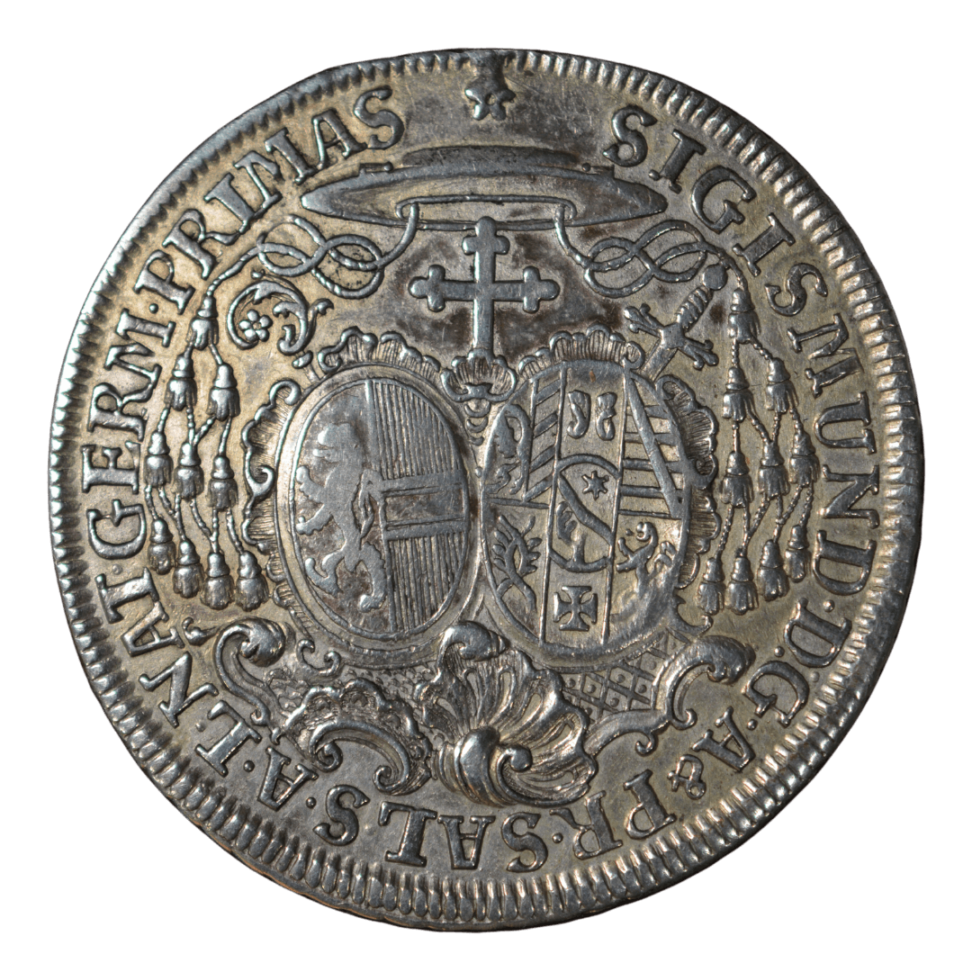 1 талер Сигизмунд III фон Шраттенбах 1759 Зальцбург — фото 2