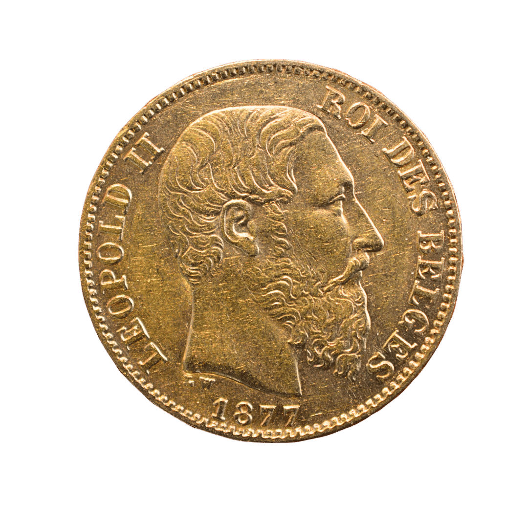 20 франків Бельгія 1877