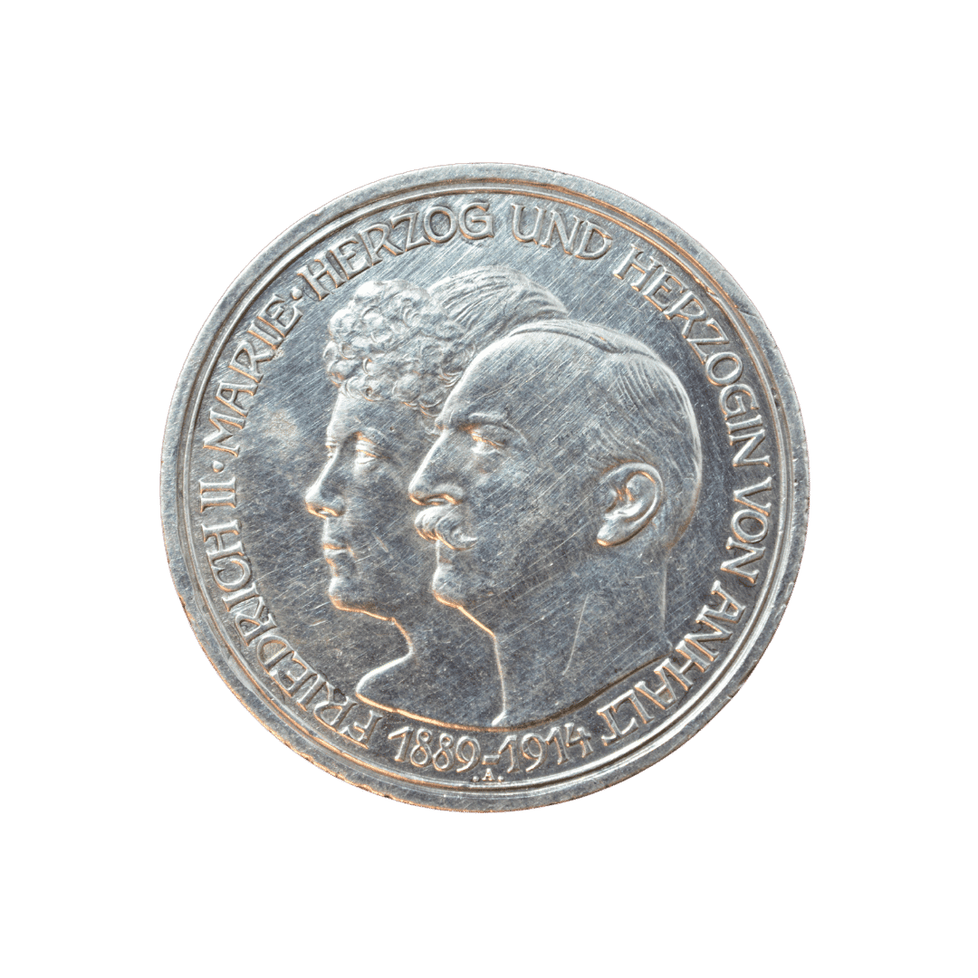 3 марки Германська імперія 1914 Ангальт-Дессау