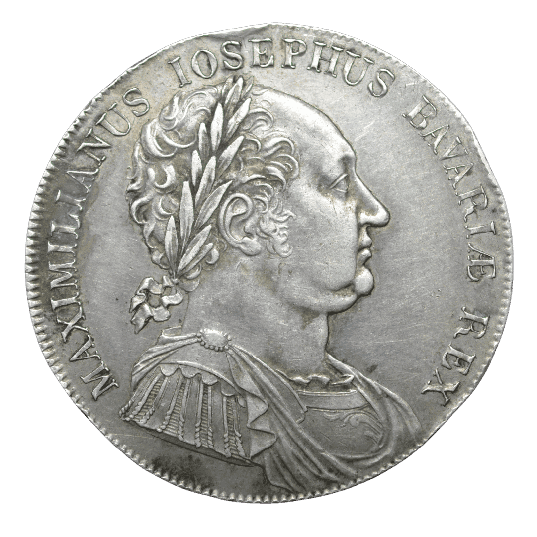 1 конвенційний талер Конституція Баварії 1818 Баварія