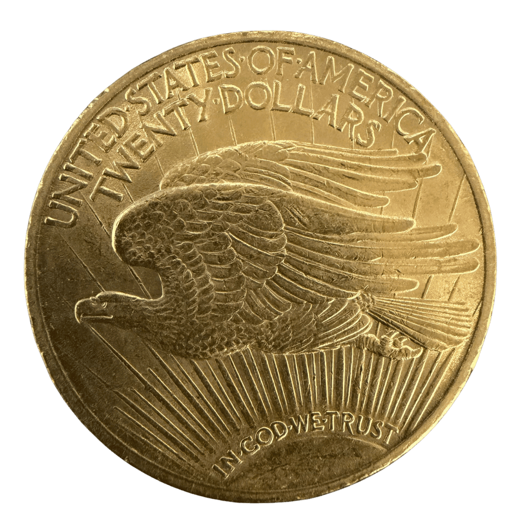 20 доларів Saint-Gaudens Double Eagle 1910 США — фото 2