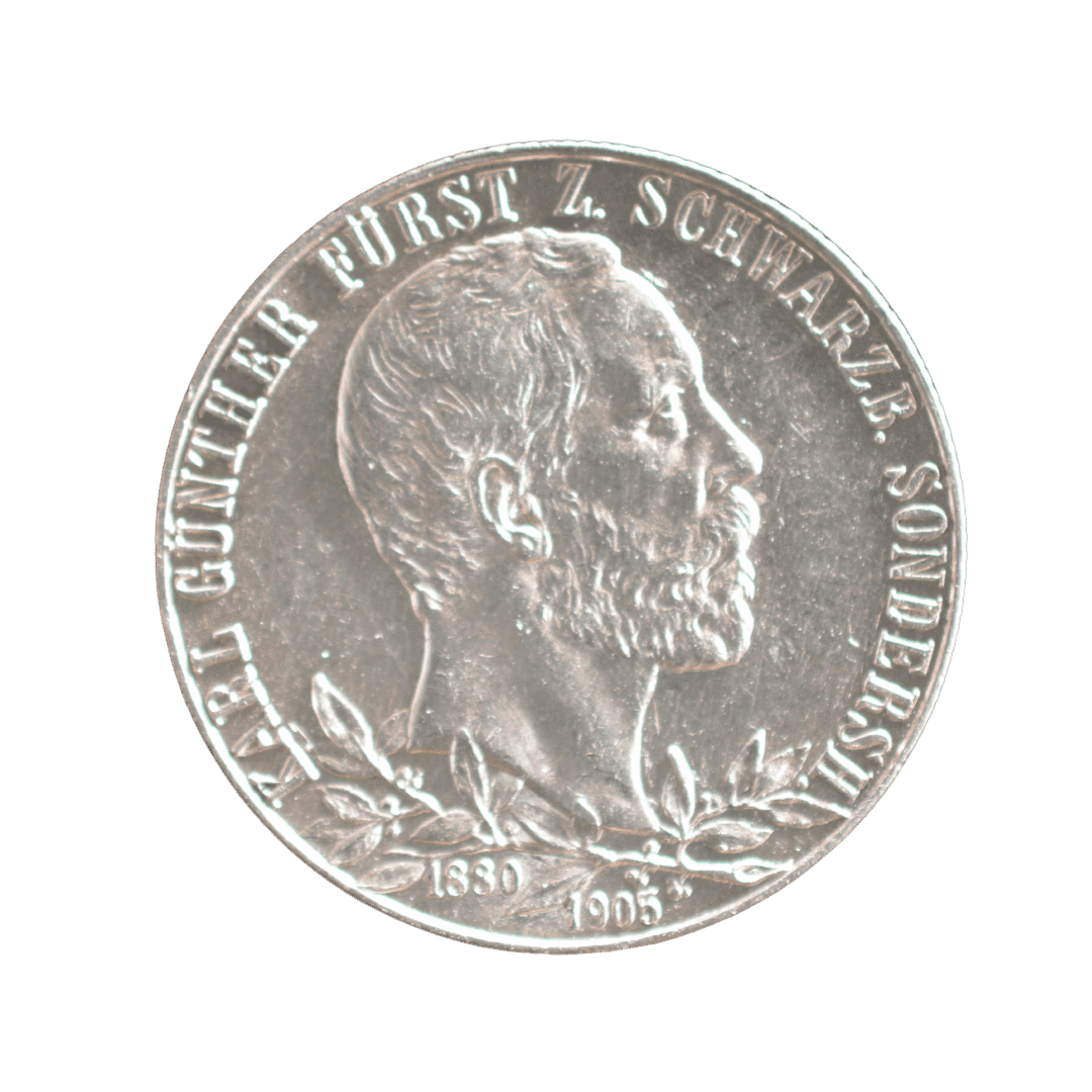 2 марки Німецька імперія Шварцбург-Зондерсгаузен 1905