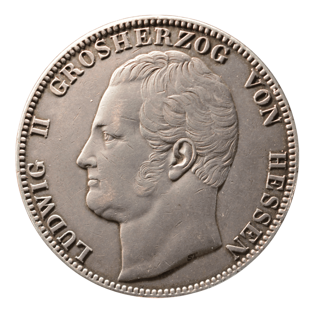 2 талери союзна монета Гессен 1841 рік