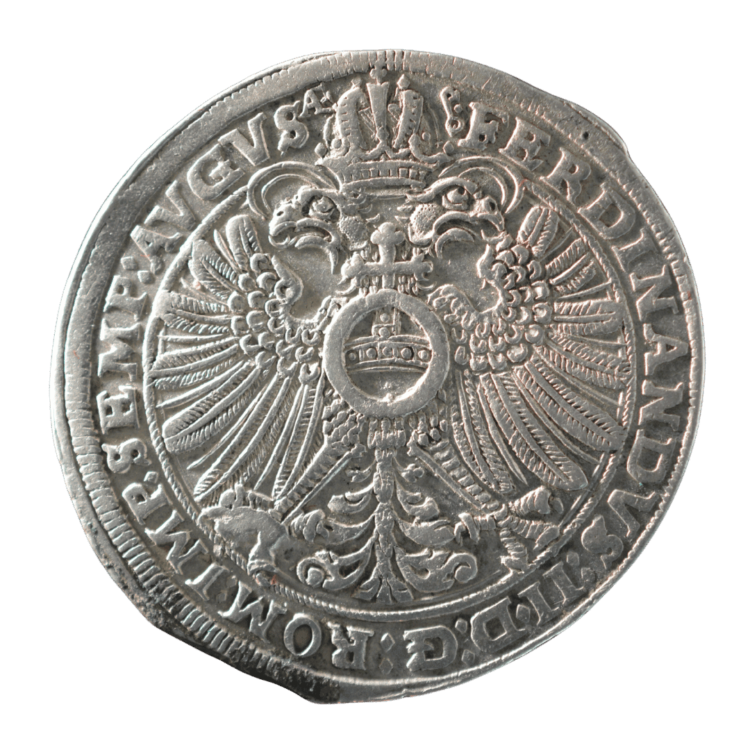 1 Талер, 1624, Фердинанд II. МД — Frankfurt am Main (без буквы) ✅
Тип: Городской талер (Reichsthaler), Вольный имперский город Франкфурт-на-Майне, серебро
Основные характеристики:
— Страна: Вольный имперский город Франкфурт (Free Imperial City of Frankfurt, Священная Римская империя)
— Номинал: 1 Thaler
— Год: 1624
— Правитель: Фердинанд II (Ferdinand II, Holy Roman Emperor 1619–1637)
— Материал: Серебро (~833/1000 или типичная для периода)
— Вес: ~28.20 г
— Диаметр: ~42 мм
— Монетный двор: Frankfurt am Main; стандартный городской выпуск
— Тираж: Не уверен (довольно распространённый для 1623–1624)
На что обратить внимание:
Легенда на аверсе: MONETA NOVA REIPVB FRANCOFVRTENSIS («Новая монета Республики Франкфурт»). Реверс — коронованный двуглавый орёл императора. В центре аверса — франкфуртский орёл в овальном щите на большом кресте.
Монета периода Тридцатилетней войны. Хороший городской тип. Частые подделки — литые; обязательно взвесьте. Цена сильно зависит от сохранности (VF — 500–1000+ USD, XF/AU — 1200–2500+ USD).
Референсы: Numista N#200590, KM#65.1, Dav. CCT #5290, Joseph & Fellner #382.
Спасибо за поправку! Теперь всё точно. Если есть вес и фото края — уточню сохранность и рыночную цену.