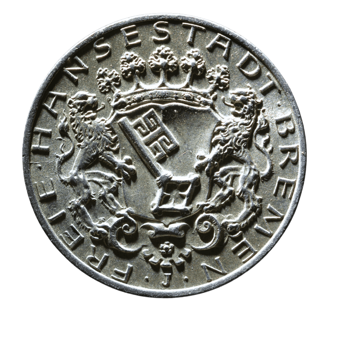 2 марки Бремен 1904 Німецька імперія