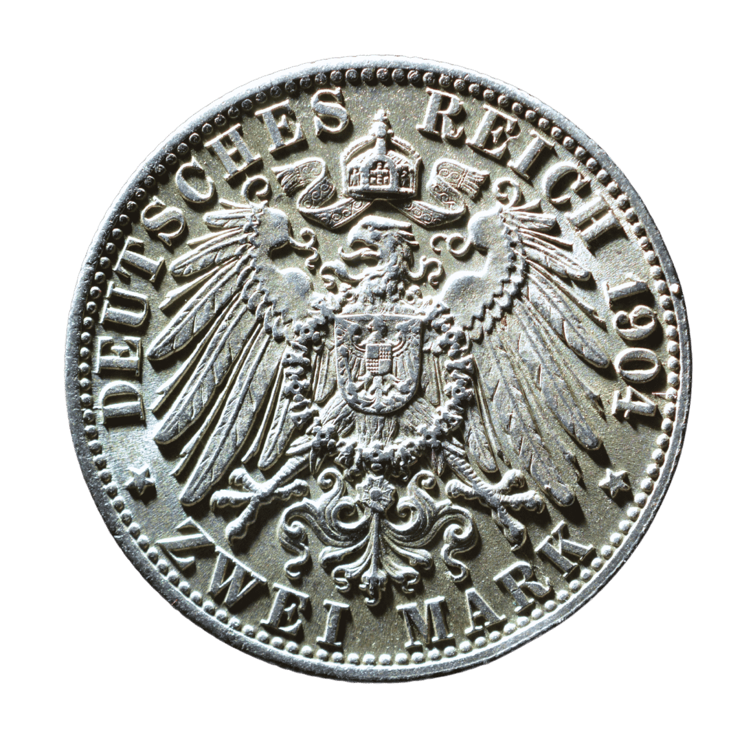 2 марки Бремен 1904 Німецька імперія — фото 2