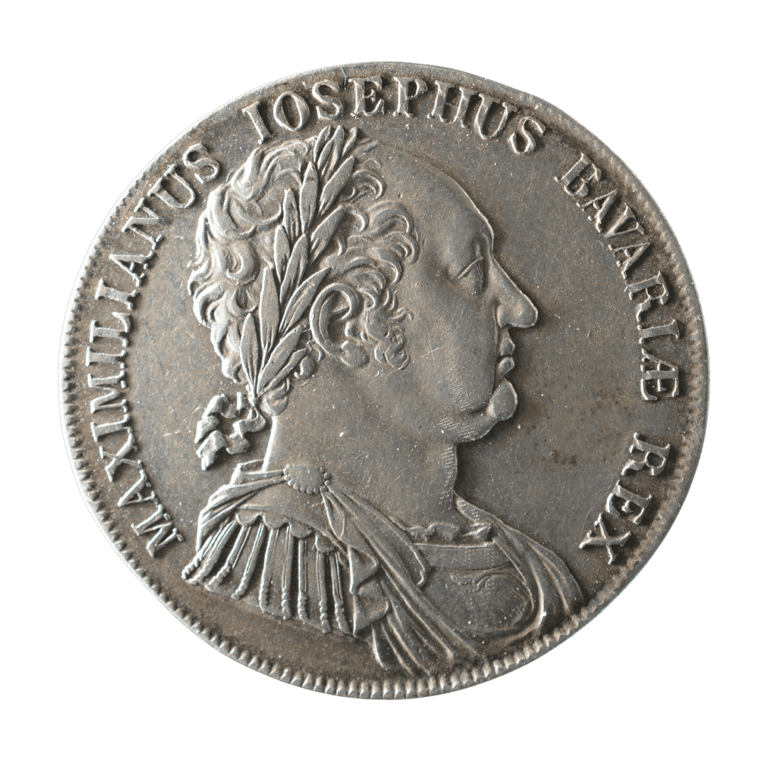 1 талер Конституція Баварії 1818 Баварія