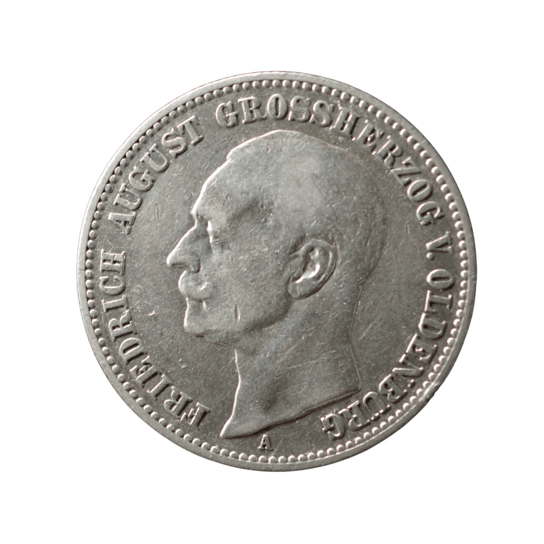 2 марки Ольденбург 1900 Німеччина