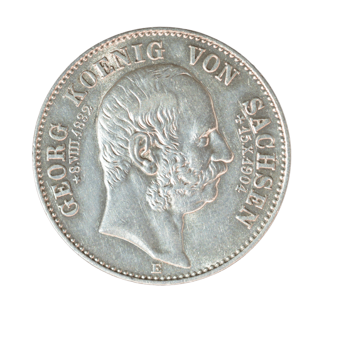 2 марки Саксонія Георг 1904 Німецька імперія