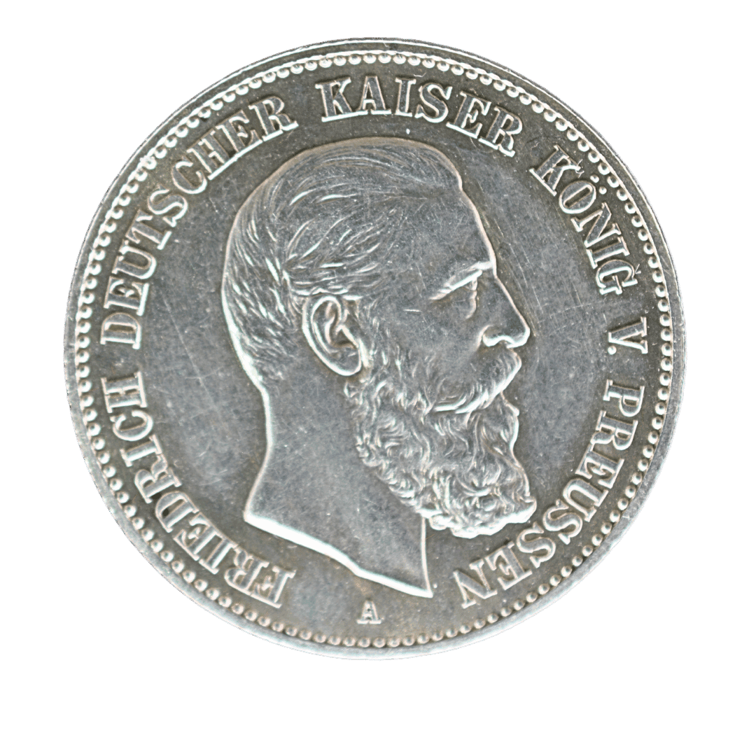 2 марки Пруссія 1888 Німецька імперія