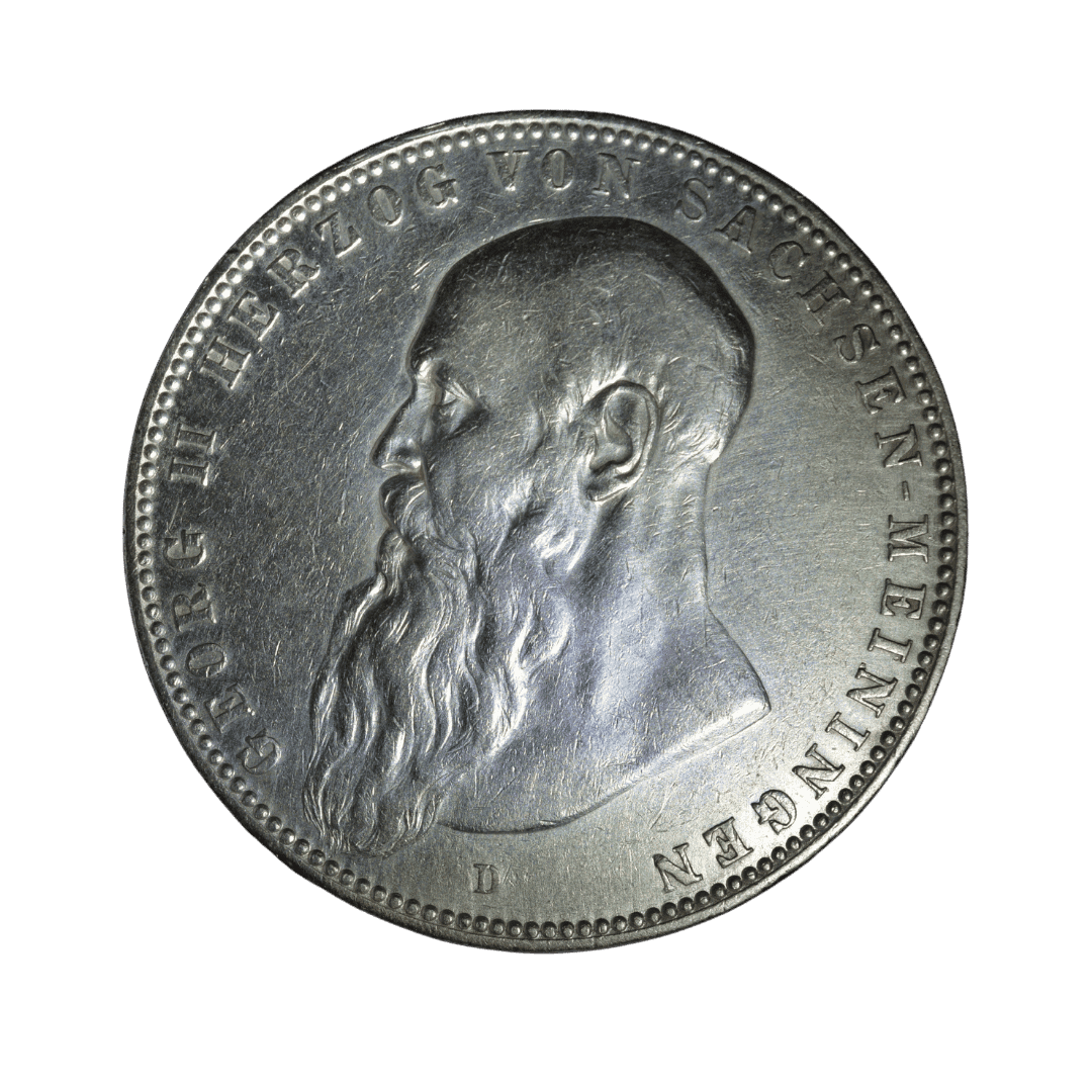 5 марок Саксен-Майнінген 1902 Німеччина