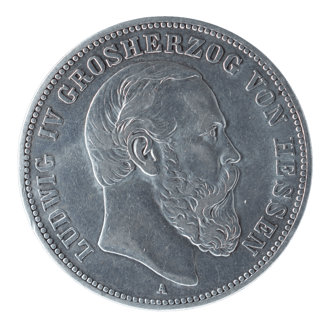 5 марок Людвіг IV 1891 Гессен-Дармштадт