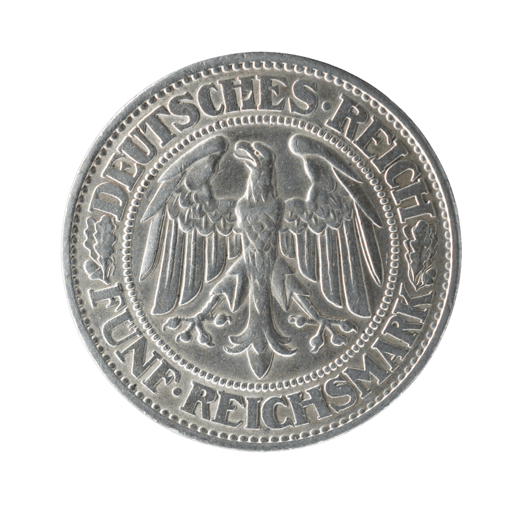 5 рейхсмарок Дуб 1932 Німеччина