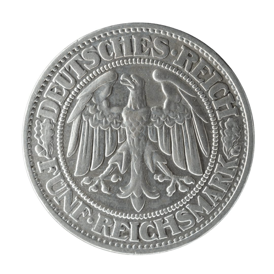 5 рейхсмарок 1929 Німеччина