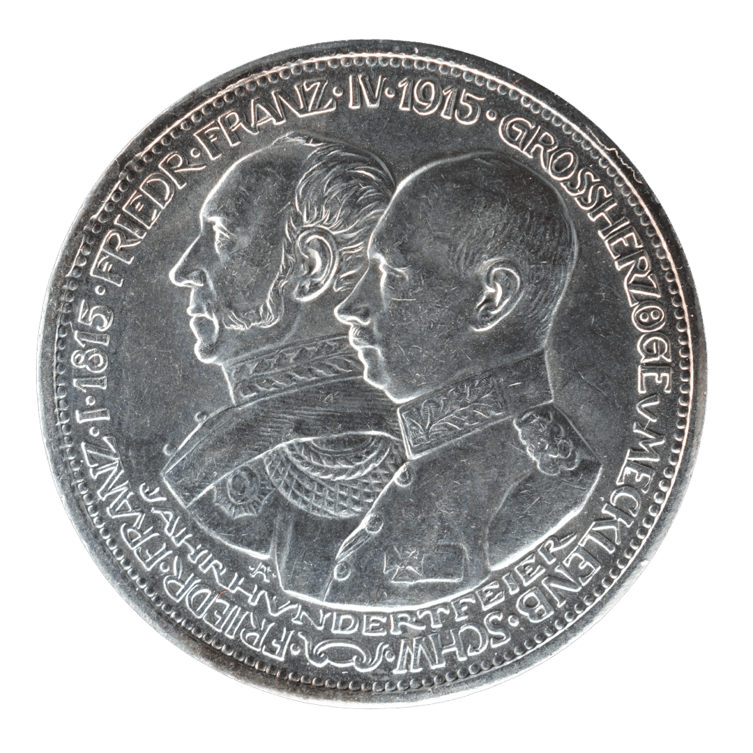 3 марки Мекленбург-Шверін 1915 Німеччина
