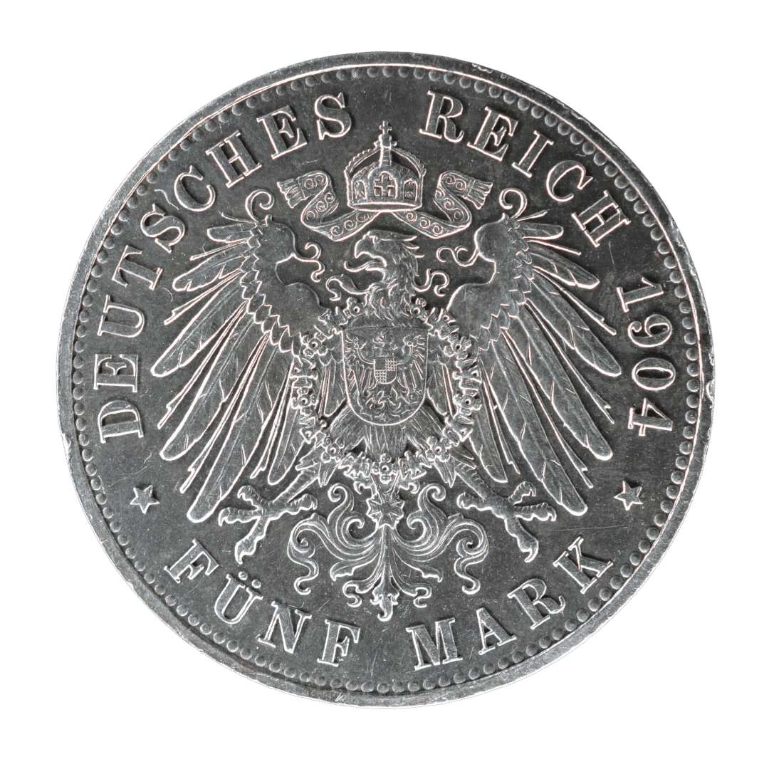 5 марок Філіп Великодушний 1904 Німеччина — фото 2