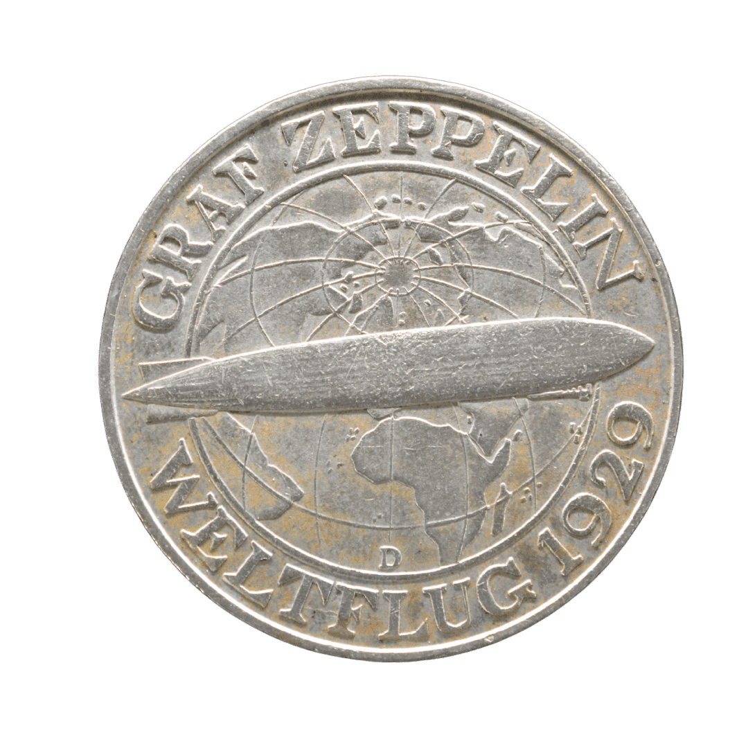 3 рейхсмарки Graf Zeppelin 1930 Німеччина
