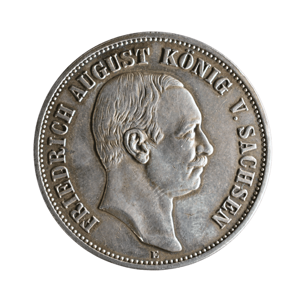 5 марок Фрідріх Август III 1914 Саксонія