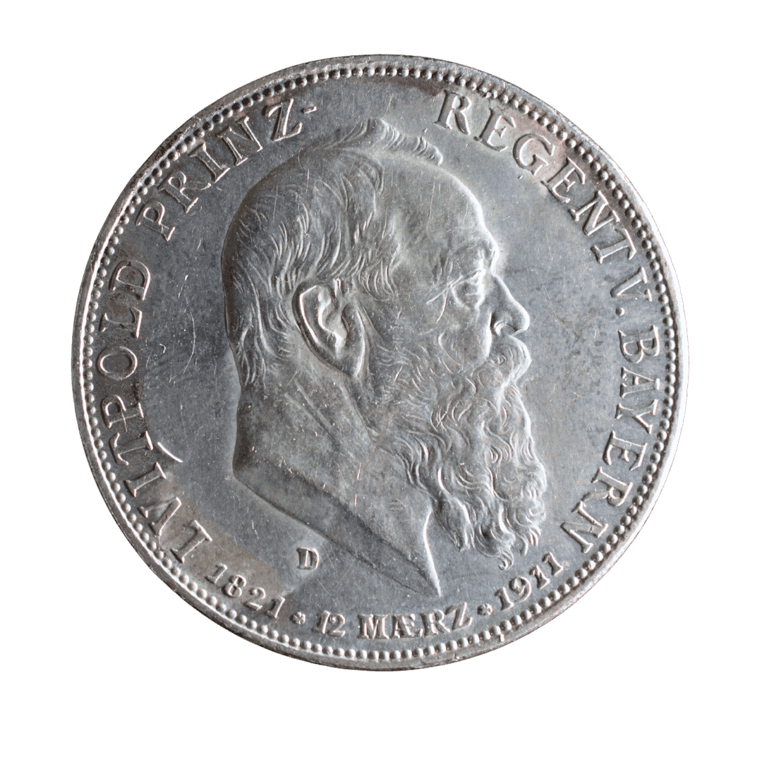5 марок пам’ятна монета 1911 Баварія