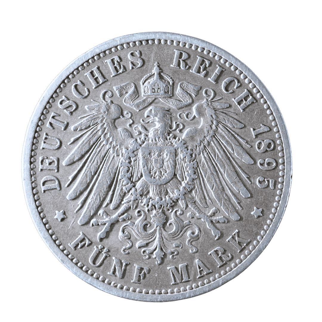 5 марок Ернст Людвіг 1899 Німеччина — фото 2