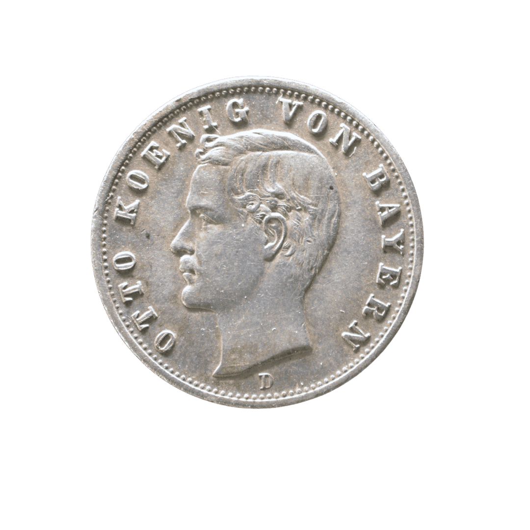 2 марки Отто 1903 Баварія