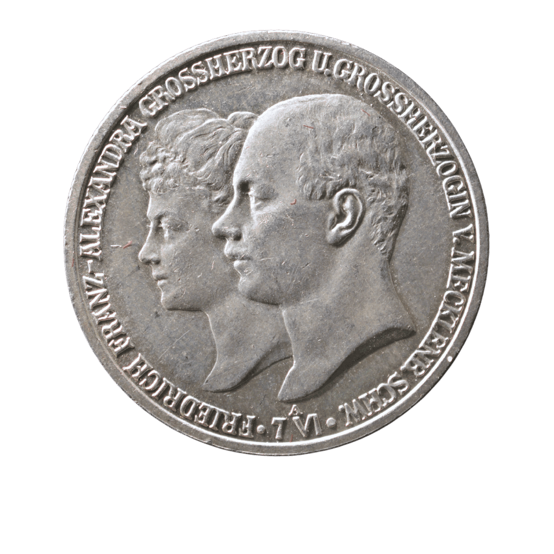2 марки Мекленбург-Шверин 1904 Німеччина