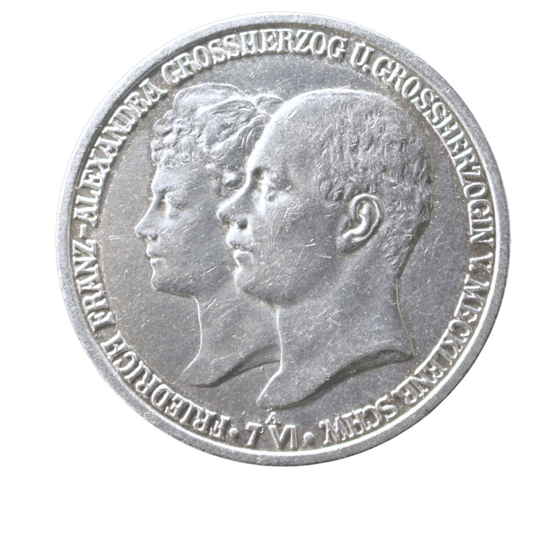 2 марки Мекленбург-Шверин 1904 Німеччина