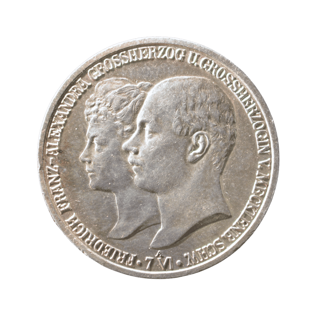 2 марки Мекленбург-Шверин 1904 Німеччина
