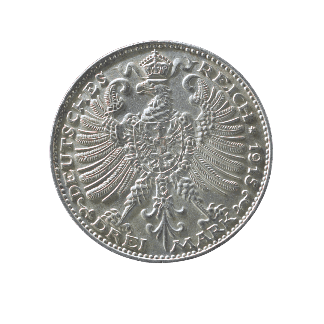 3 марки Саксен-Веймар-Ейзенах 1915 Німеччина — фото 2