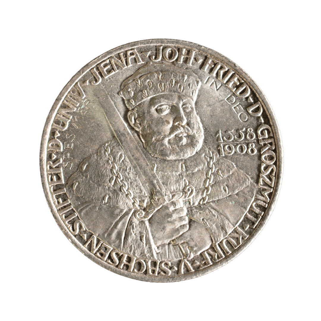 2 марки Пам’ятна монета 1908 Німецька імперія